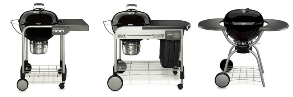 Weber Kettle Grills with Tables